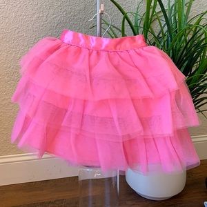 Juno Valentine BY Janie and Jack: Pink layered tutu 4T
